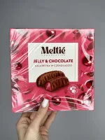 Цукерки желе вишневе в молочному шоколаді Meltie 190 г