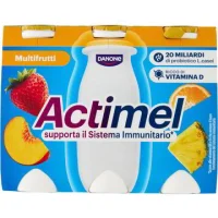 Йогурт мультифруктовий Actimel 6x100 мл