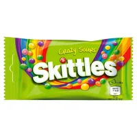 Драже фруктове crazy sours Skittles 38 г