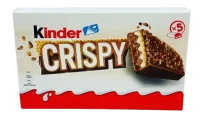 Батончики Kinder Crispy з шоколадно-горіховою начинкою 5 шт х 34  г