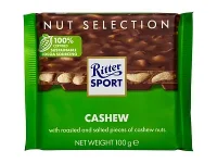 Шоколад з кеш'ю Ritter Sport 100 г