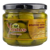 Оливки фаршировані сиром Yunus 290 г