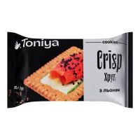 Печиво хруст з льоном Toniya 95 г