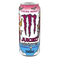 Енергетичний напій зі смаком ягід Wiking berry Monster 500 мл
