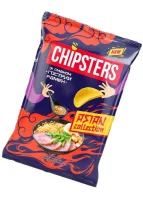 Чипси зі смаком гострий рамен Chipsters 90 г