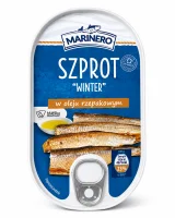 Шпроти копчені в олії ріпаковій Winter Marinero 170 г