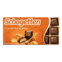 Шоколад молочний з арахісовою пастою Schogetten 100 г