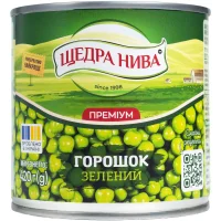Горошок преміум Щедра нива ж/б 420 г
