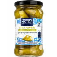 Перець зелений пікантний фарширований сиром Ektos 150 г