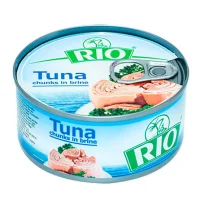 Тунець шматочками у власному соці Rio 170 г