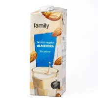 Напій мигдальний без цукру Family 1 л
