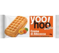 Бельгійські вафлі з абрикосовою начинкою Yoo hoo 50 г