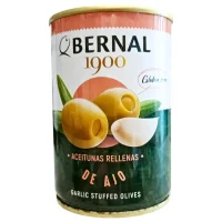 Оливки фаршировані часником Bernal 292 г