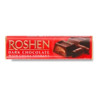 Шоколадний батон з начинкою какао-фонданом Roshen 43 г