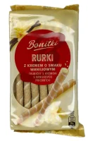 Вафельні трубочки зі смаком ванілі Bonitki 280 г