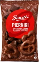 Пряники в чорному шоколаді Bonitki 500 г