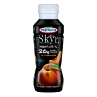 Йогурт питний протеїновий зі смаком персика skyr Piatnica 360 г