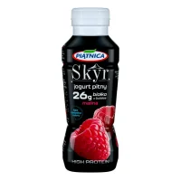 Йогурт питний протеїновий зі смаком малини skyr Piatnica 360 г