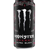 Енергетичний напій без цукру Ultra black Monster 500 мл