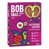 цукерки натуральні Яблуко-Чорна Смородина Bob Snail 60 г