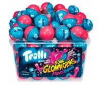 Желейна кулька з рідкою начинкою желейні хробачки Trolli 18.8 г