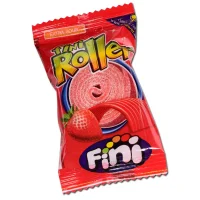 Желейка зі смаком полуниці fini Roller 20 г