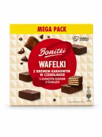Вафлі в шоколаді з какаовим кремом Bonitki 600 г