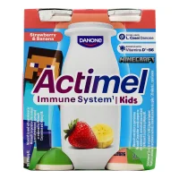 Йогурт питний полуниця-банан Actimel 1 шт