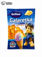 Желе зі смаком  морозива "Тутті-фрутті" Gellwe 72 г
