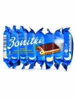 Вафлі молочно-горіхові Bonitki 8 шт