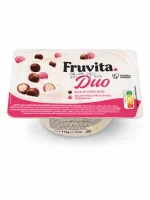 Йогурт з шоколадними кульками зі смаком вишні Fruvita 113 г