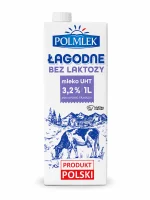 Молоко безлактозне 3.2%  Polmlek 1 л