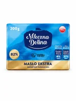 Масло вершкове 82% Mleczna Dolina 200 г
