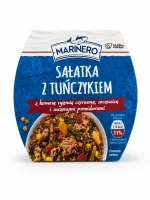 Салат з тунцем, червоню кіноа та в'яленими томатами Marinero 160 г