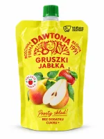 Мус груша-яблуко без цукру Dawtona 180 г