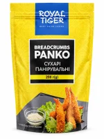 Сухарі панірувальні Panko Royal Tiger 200 г