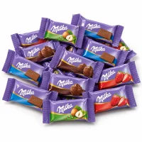 Шоколадні цукерки Milka NAPS Mix 1 кг