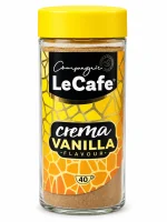 Кава розчинна зі смаком ванілі LeCafe 75 г