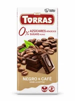 Шоколад чорний без цукру та без глютену Torras 75 г