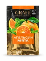 Чай фруктовий концентрат Апельсин-м'ята Graff 40 г