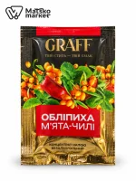 Чай фруктовий концентрат Обліпиха-м'ята-чилі Graff 40 г