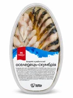 Асорті оселедець-скумбрія Moreka 200 г