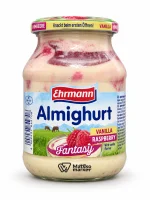 Йогурт малина-ваніль Ehrmann 500 г