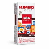 Кава в капсулах Kimbo Spacca Napoli для Nespresso, 10 шт, 55 г