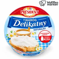 М'який кисломолочний сир President 280 г
