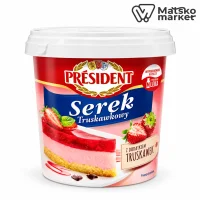 Сирок полуничний President 1 кг