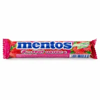 Жуйки полуничні Mentos 28.6 г