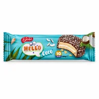 Печиво Hello із зефіром у шоколадній глазурі Everbis 200 г