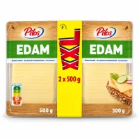 Сир нарізаний Edam Pilos 2x500 г