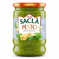 Соус песто з диким часником Sacla 190г